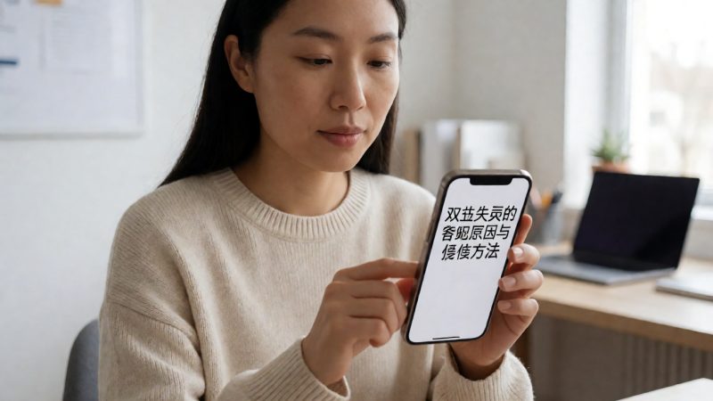 双击失灵的常见原因与修复方法 配图